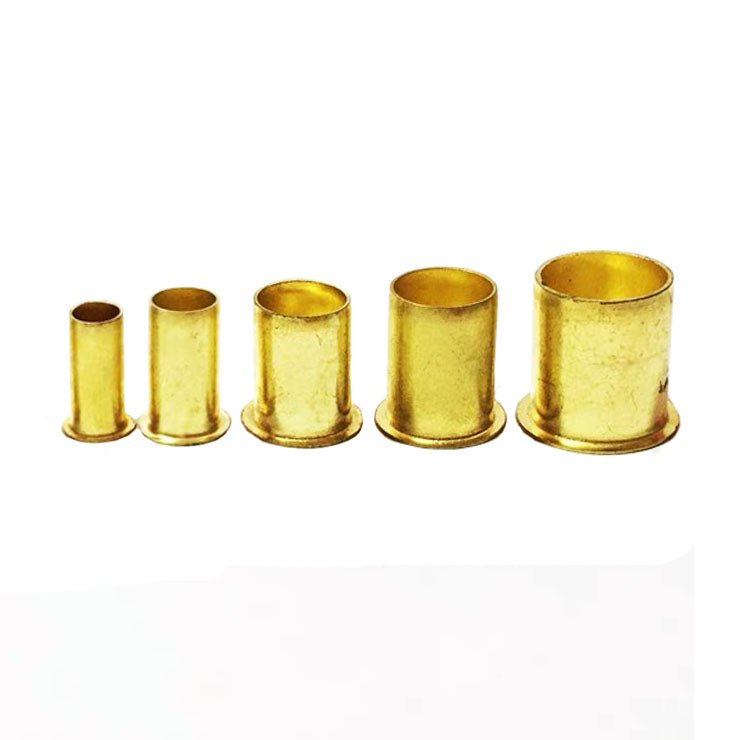 Pine Needle Coiling Tool - Set of 5 - Basket Weaving Gauge (Brass)